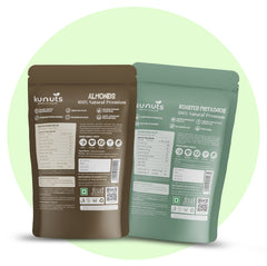 Organic almond pistachio combo pack