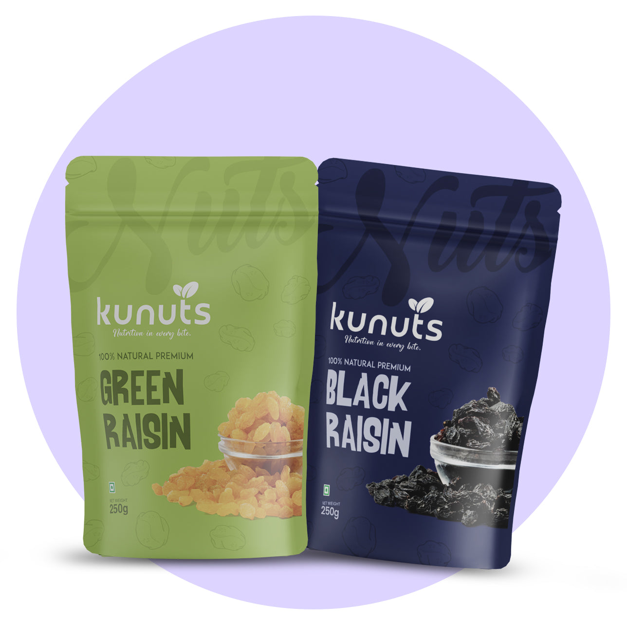 green raisins black raisins combo pack