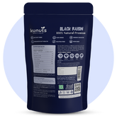 Organic black raisins