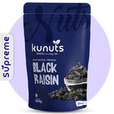 natural supreme black raisins