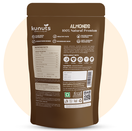 Almond: Premium & Natural (Regular)