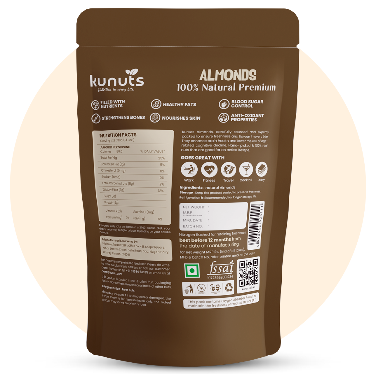 Almond: Natural & Premium (Royal)