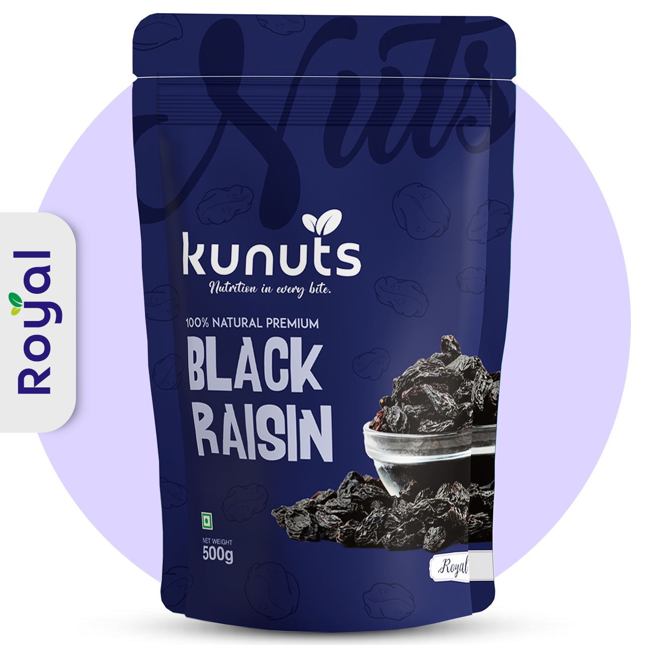 Black Raisins: Natural & Premium (Royal)