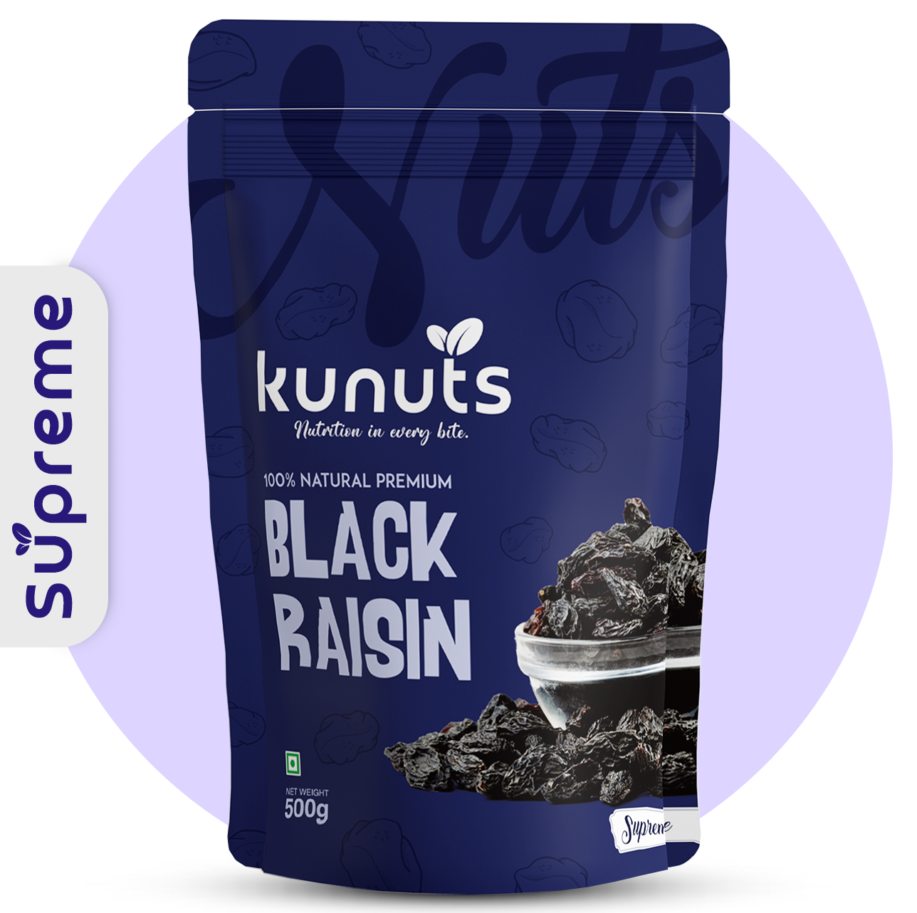 Supreme Natural Premium Black Raisins
