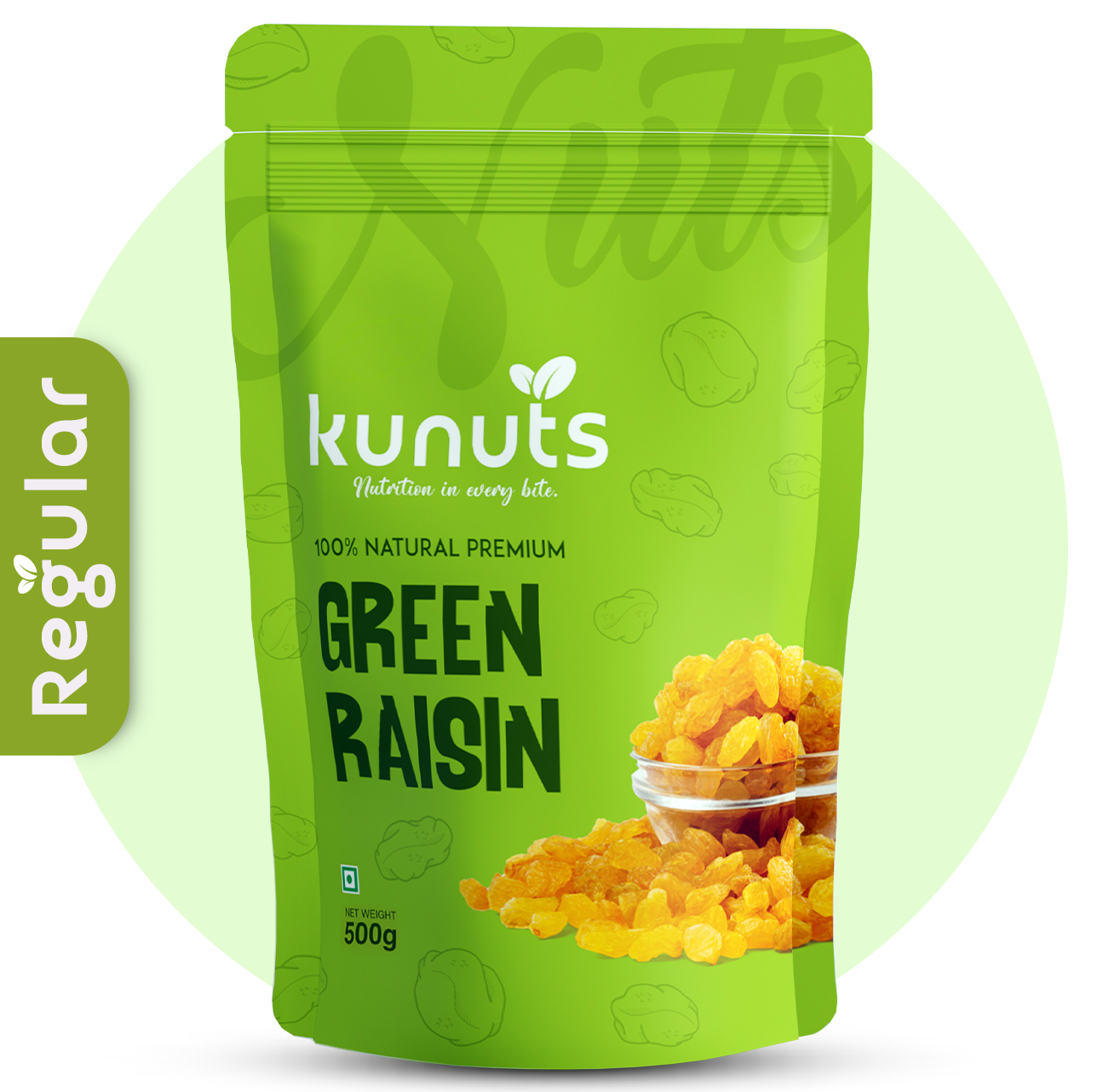 Regular Natural Premium Green Raisins